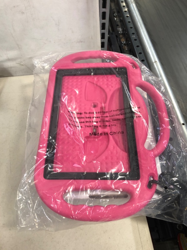 Photo 2 of MOXOTEK Samsung Galaxy Tab A7 10.4" 2020 Kids Case, Shockproof Handle Stand Protective Case with Shoulder Strap Case for Galaxy Tab A7 10.4 inch 2020 Tablet (SM-T500/T505/T507), Pink