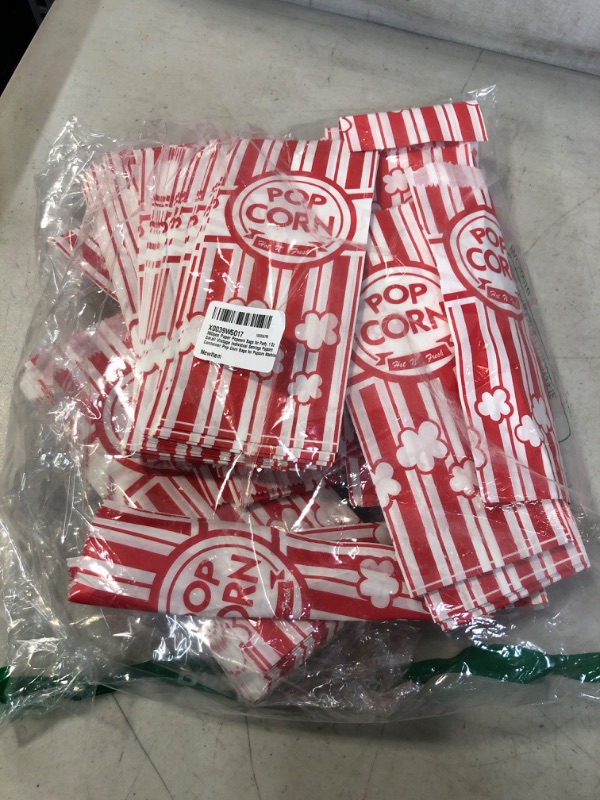 Photo 2 of 300pcs Paper Popcorn Bags for Party, 1 Oz Small Vintage Individual Servings Popcorn Container Pop Corn Bags for Popcorn Machine
FACTORY SEALED  