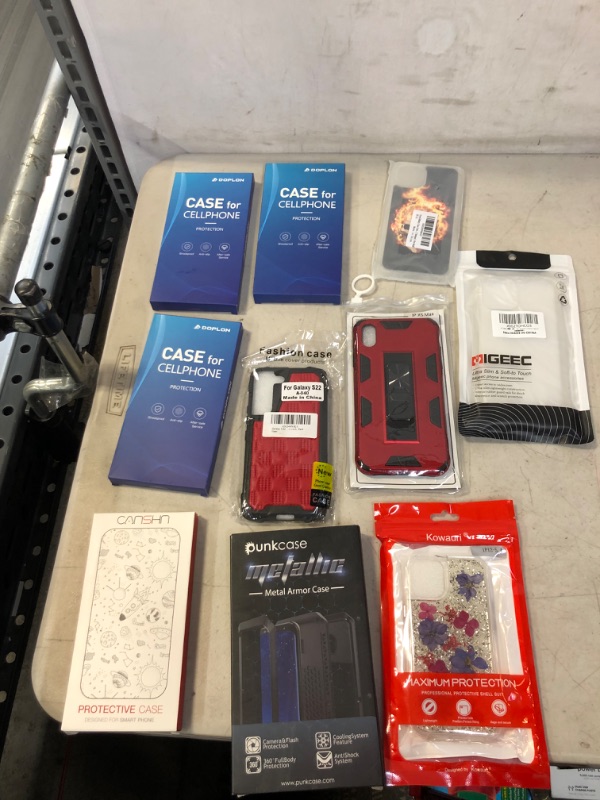 Photo 1 of 10 PC LOT, VARIOUS PHONE CASES