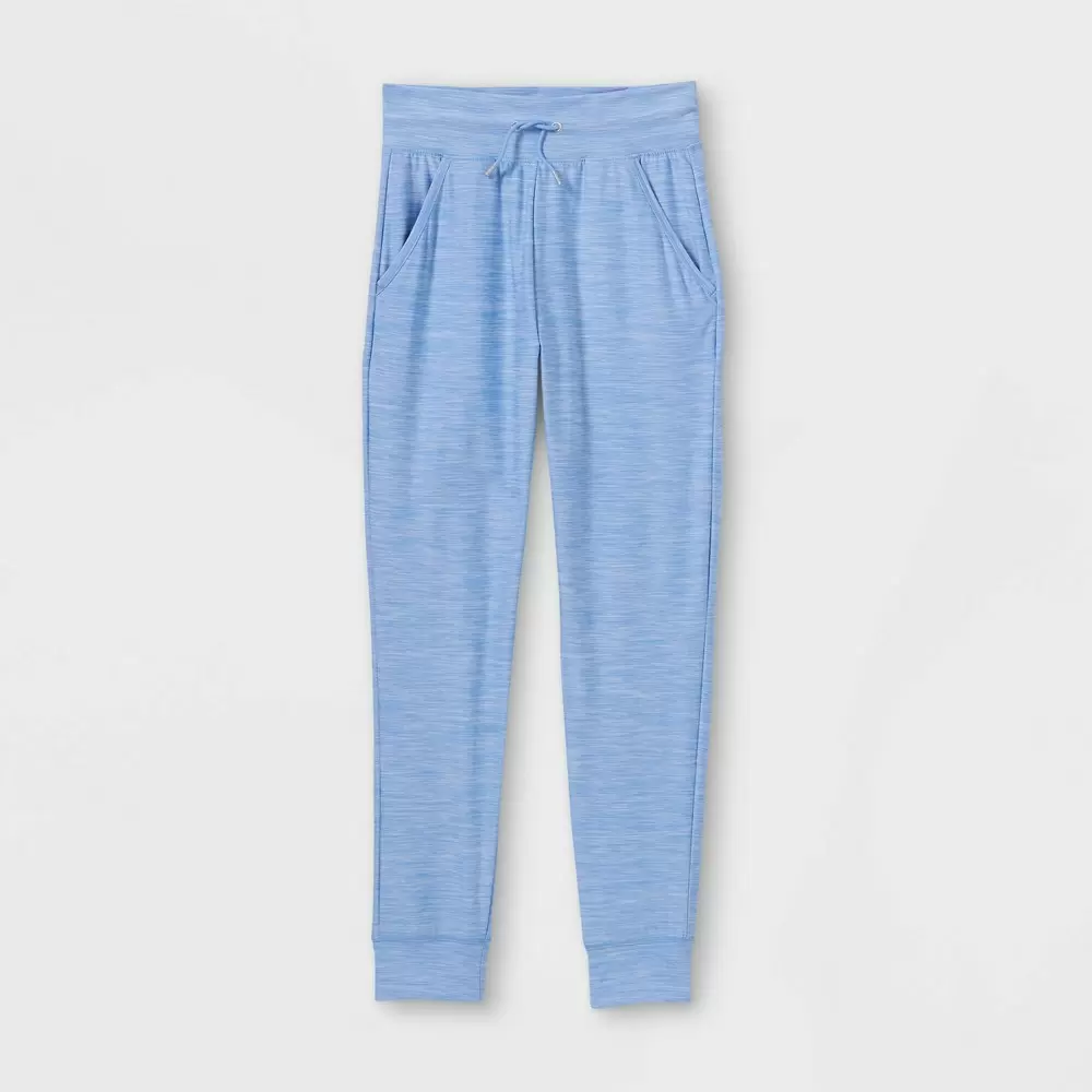 Photo 1 of Girls' Soft Stretch Joggers - All in Motion Blue SIZE XL
