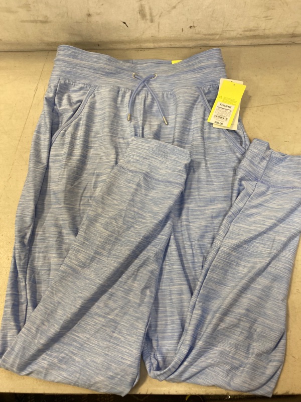 Photo 2 of Girls' Soft Stretch Joggers - All in Motion Blue SIZE XL
