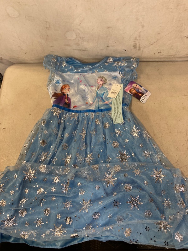 Photo 1 of Girls' Frozen NightGown - Blue SIZE M
