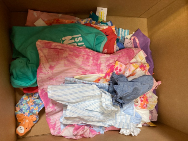 Photo 3 of KIDS CLOTHES BOX BUNDLE VARIOUS SIZES (NB-5T) SOLD AS IS