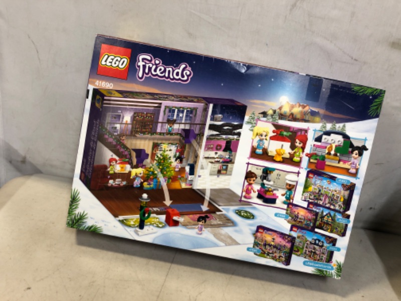 Photo 3 of LEGO Friends Advent Calendar 41690 Building Kit; Christmas Countdown for Creative Kids; New 2021 (370 Pieces)---factory sealed