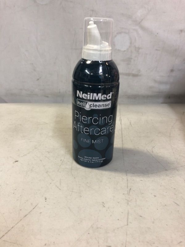 Photo 1 of NeilMed NeilCleanse Piercing Aftercare, Fine Mist, 6.3 Fluid Ounce