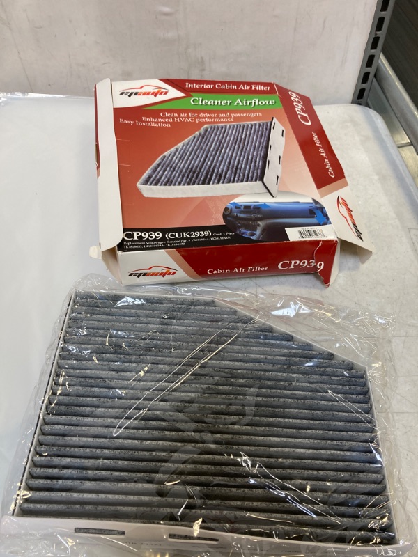 Photo 2 of EPAuto CP939 (CUK2939) Replacement Premium Cabin Air Filter includes Activated Carbon