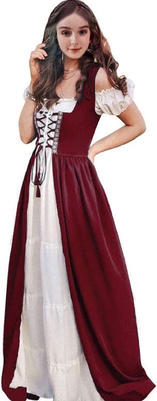 Photo 1 of Abaowedding renaissance dress women medieval dress halloween costume for women SIZE L/XL