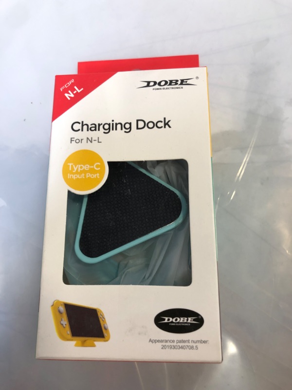 Photo 2 of ECHZOVE Charging Dock for Switch Lite, Charging Stand Station for Switch with Type-C Port and USB C Charging Cable - AnimalCrossingBlue
