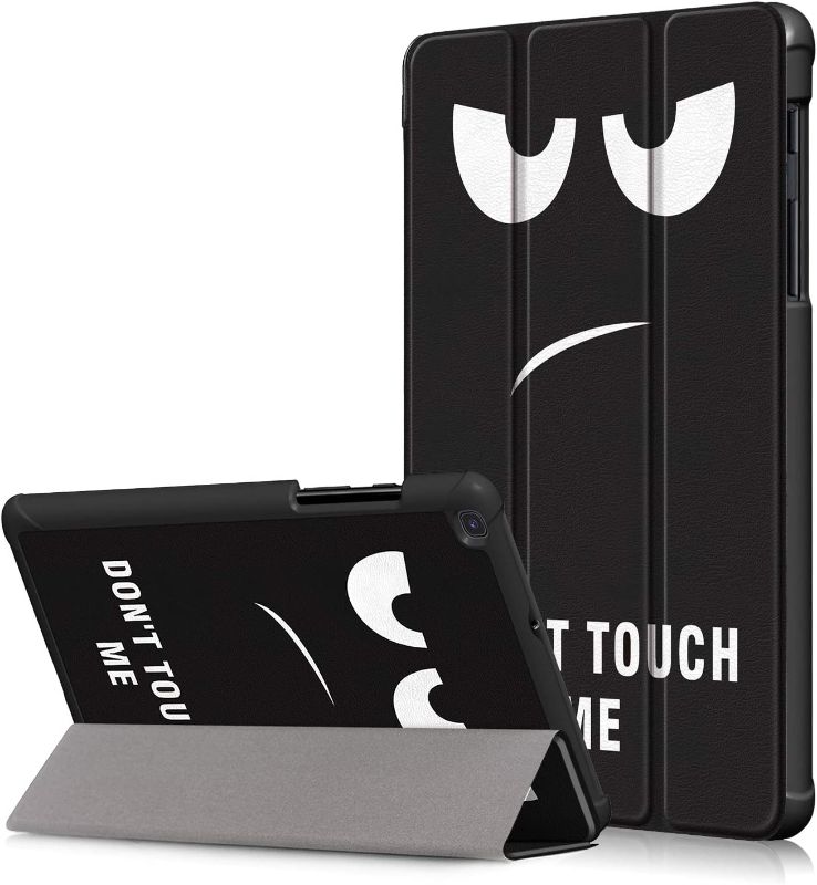Photo 1 of Gylint Samsung Galaxy Tab A 8.0 (2019) Case, Smart Case Trifold Stand Slim Lightweight Case Cover for Samsung Galaxy Tab A 8.0 (2019) Model SM-T290 / T295 / T297 Don't Touch Me
