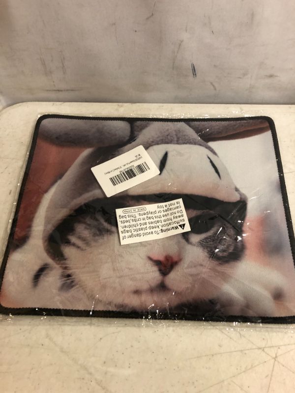 Photo 1 of SAKEESI Mouse Pads with Designs, Cute Computer Mouse Pads for Gamer Office & Home, 10.23 X 8.27 X 0.20 Inches(Cute Kitten)
