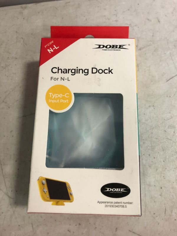 Photo 2 of ECHZOVE Charging Dock for Switch Lite, Charging Stand Station for Switch with Type-C Port and USB C Charging Cable - AnimalCrossingBlue
