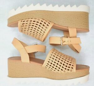 Photo 1 of Ankle Strap Platform Memory Foam Sandals SIZE 9