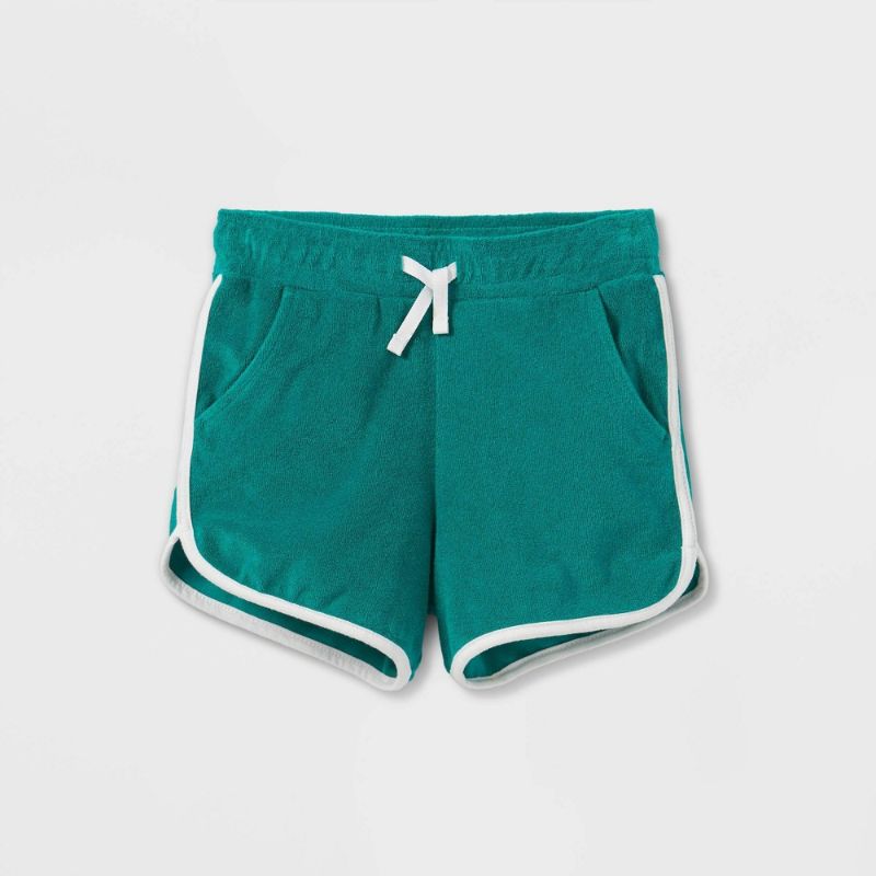 Photo 1 of Girls' Loop Terry Shorts - Cat & Jack™ S
