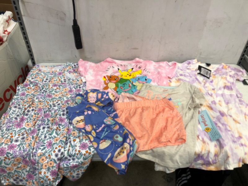 Photo 1 of 6PC LOT, VARIOUS KIDS CLOTHES SIZES M7/8, L10/12