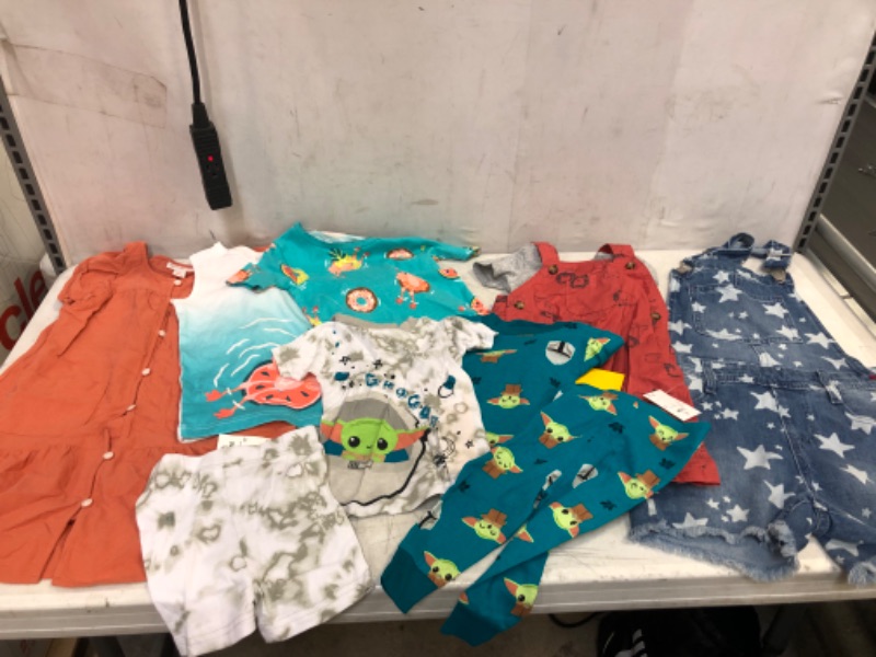 Photo 1 of 6 PC LOT, VARIOUS KIDS CLOTHES SIZES  M7/8- 12M