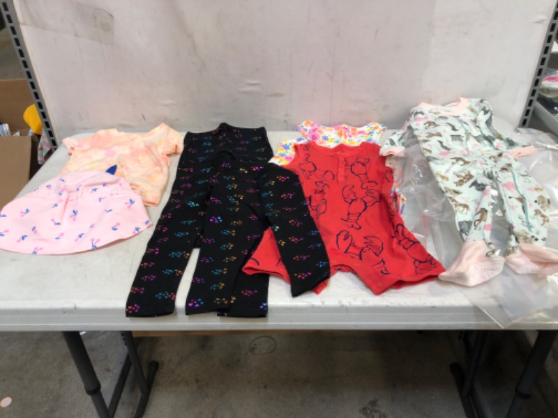 Photo 1 of BAG LOT, ASSORTED KIDS' AND TODDLER CLOSE BUNDLE, VARIOUS SIZES AND COLORS