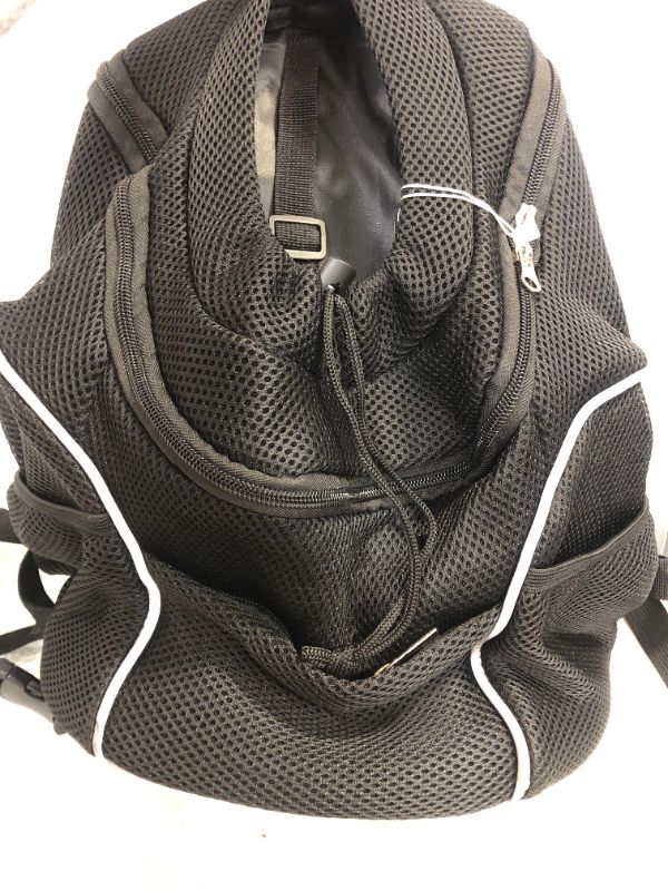 Photo 2 of  Pet Dog Carrier Backpack Small Dog Front Backpack Ventilated Mesh Dog Travel Back Pack     SIZE UNKNOWN
