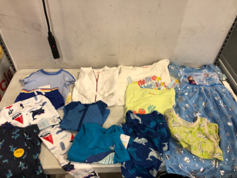 Photo 1 of 10 PC LOT, VARIOUS KIDS CLOTHES SIZES 3-6M- XL16