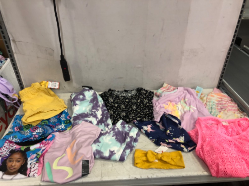 Photo 1 of 10 PC LOT, VARIOUS KIDS CLOTHES SIZES XL- S
