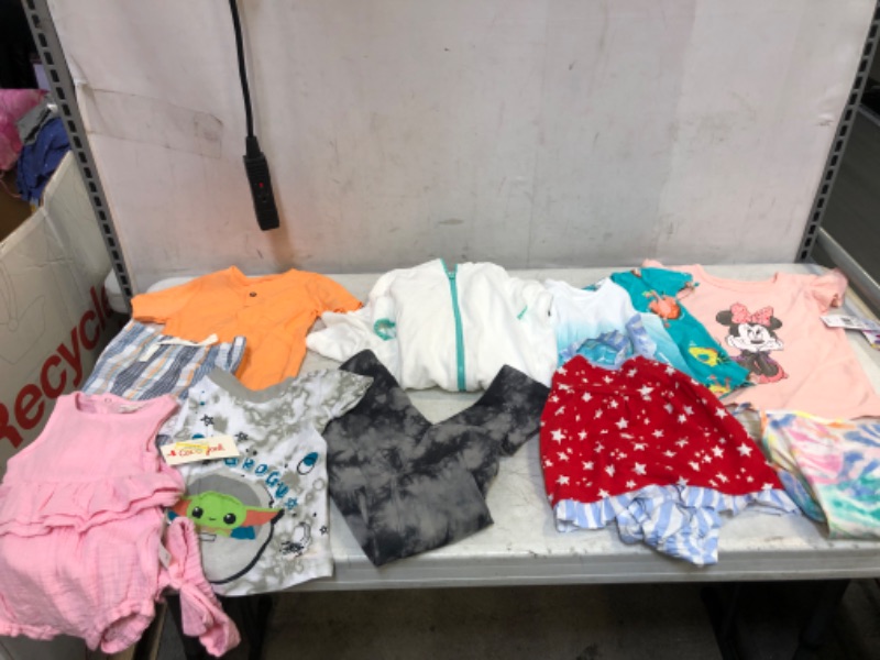 Photo 1 of 10PC LOT, VARIOUS CLOTHES SIZES 3/6M- L10/12