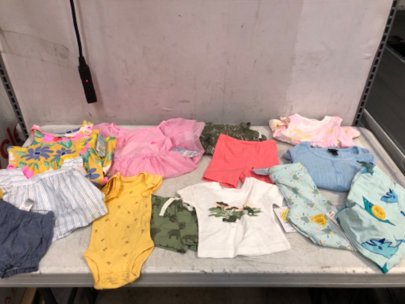 Photo 2 of 20 PC LOT, VARIOUS KIDS CLOTHES SIZES NEWBORN, 5T