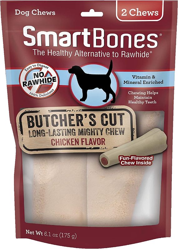 Photo 1 of 3x Smartbones Butcher'S Cut Long-Lasting Mighty Chew For Dogs, Large, 2 Pack
Best By: Oct 07, 2022
