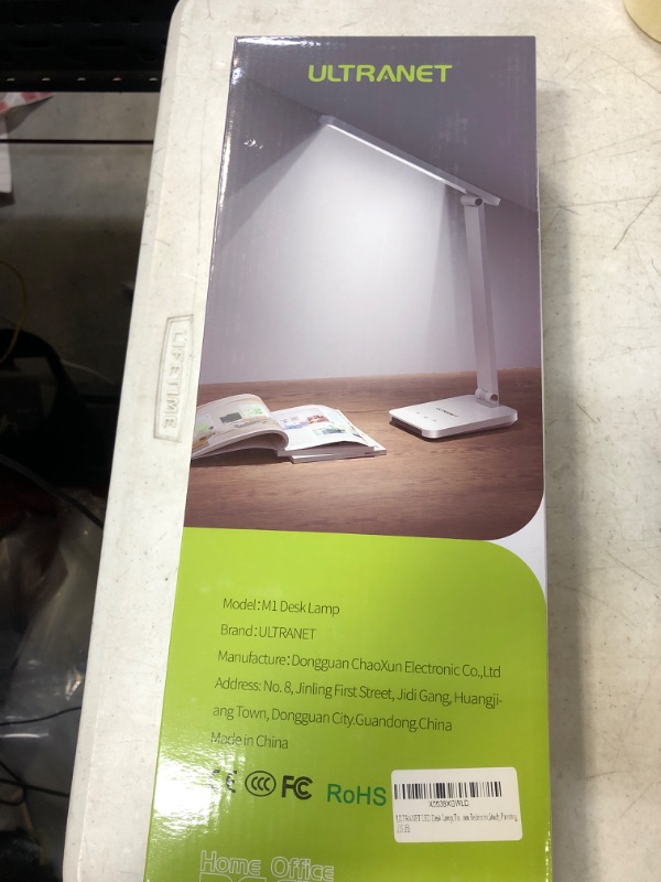 Photo 2 of ULTRANET LED Desk Lamp,Touch Control Foldable Lamp,Eye-Caring,Night Light Base,Stepless Dimmable Colors,Table Lamp,400 Lumens,for Home Office,Living Room,Bedroom,Study,Painting.