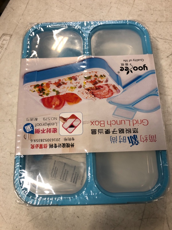 Photo 2 of Bento Box Lunch Boxes for Kids, Boys, Girls, Adults, Men Women | Kid Snack Container | Leakproof School Bentobox 3 Portion Compartment Meal Prep Food Containers | BPA-Free Kit