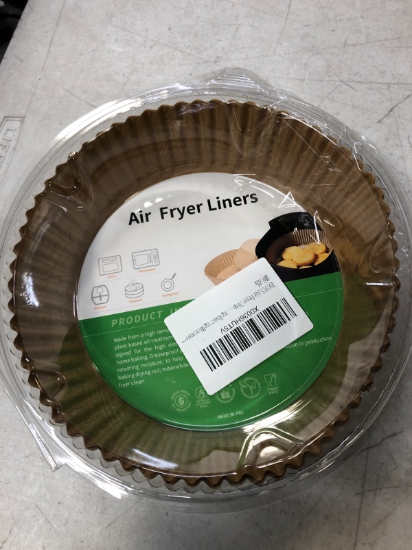 Photo 2 of Air Fryer Disposable Paper Liner 100pcs Round 7.9 inch Air Fryer Liners . Parchment Paper