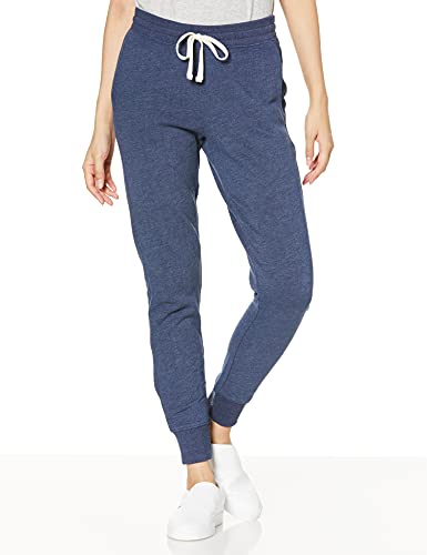 Photo 1 of Amazon Essentials Women's Relaxed Fit Fleece Jogger Sweatpant, Navy Heather, Small
