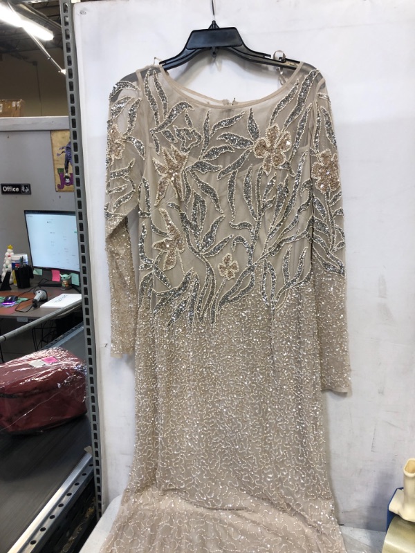 Photo 1 of Adrianna Papell Women's Beaded Long Dress
, SIZE 16