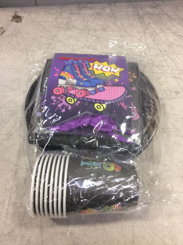 Photo 2 of 33 PCS Back to 90s Banner 90s Party Supplies Back to 90s Party Supplies 90s Party Decoration 90s Party Plates 90s Party Favors
