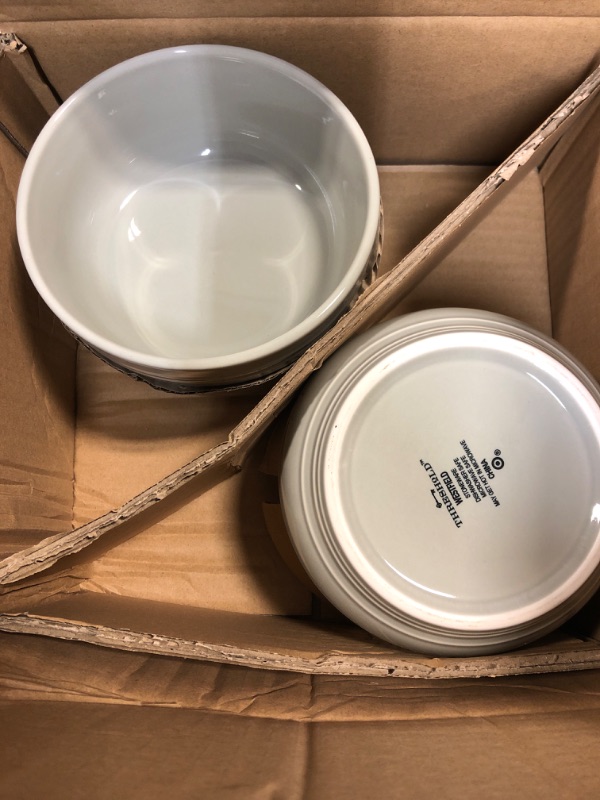 Photo 1 of 4pc Stoneware Westfield Dinnerware Set - Threshold™