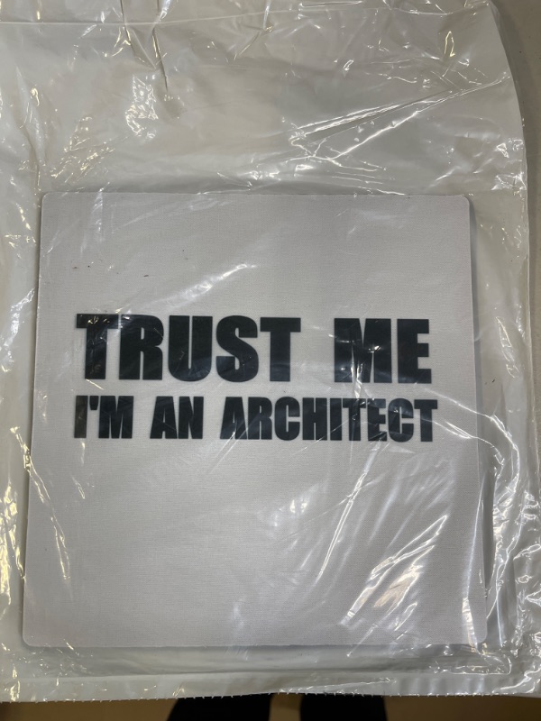 Photo 2 of 3drose Trust Me I'm an Architect - Fun Architecture Humor Funny Job Work Gift - Mouse Pad