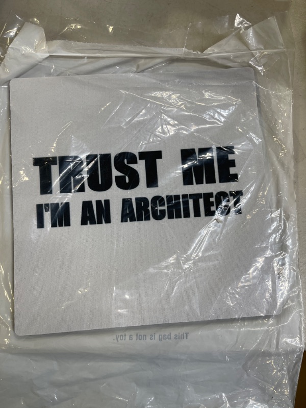 Photo 2 of 3drose Trust Me I'm an Architect - Fun Architecture Humor Funny Job Work Gift - Mouse Pad