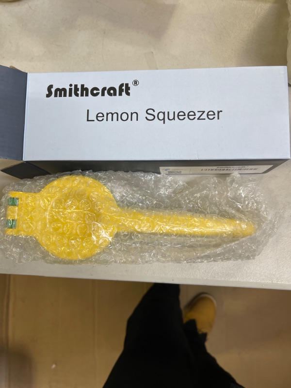 Photo 2 of  2-In-1 Lemon Squeezer - Easy To Use Manual Juicer Hand Press - Lemon Juicer & Lime Squeezer Extracts Juices in Seconds