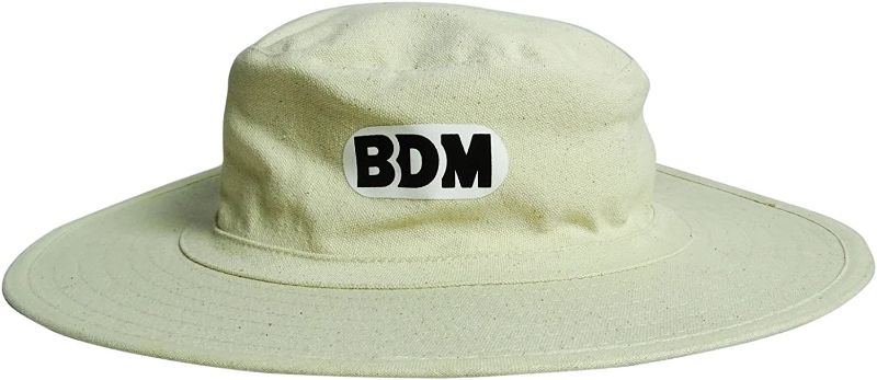 Photo 1 of BDM Cricket Panama Hat Brim Sports Cap Head Wear Cricaket Round Cap
