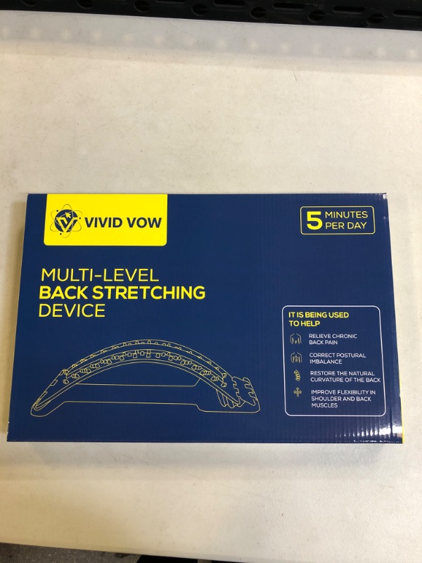 Photo 2 of Back Stretcher for Lower Back Pain Relief -Spine Board Back Cracker Device -Multi-Level Spine Deck Back Stretcher-Lumbar Stretcher for Back Pain Relief is Used for HERNIATED DISC, Sciatica, Scoliosis