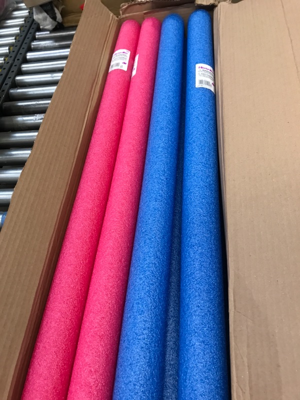 Photo 1 of 12 COUNT OF POOL NOODLES(BLUE AND PINK)