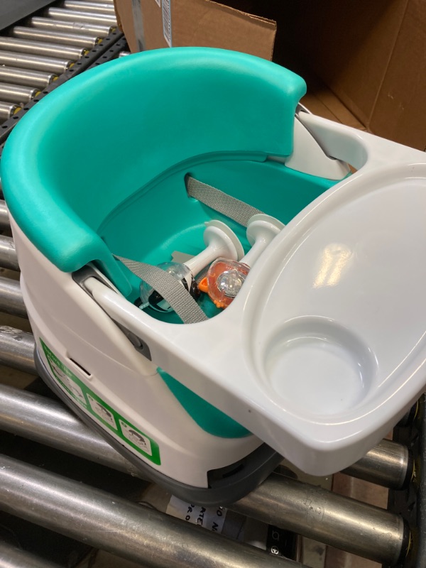 Photo 3 of Baby Einstein Dine & Discover Multi-Use Booster Feeding & Floor Activity Seat with Self-Storing Tray