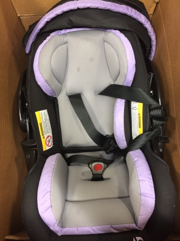 Photo 2 of Baby Trend Secure Snap Tech 35 Infant Car Seat, Lavender Ice 16.5x16.25x28.5 Inch (Pack of 1)