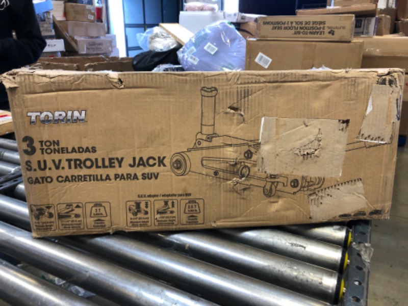Photo 1 of BIG RED AT83006BR Hydraulic Trolley Service/Floor Jack with Extra Saddle 