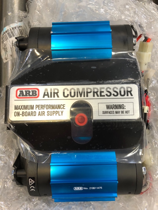 Photo 2 of ARB INFLATION3 Twin High Performance Air Compressor CKMTA12 and Extension Hardware for Easy Installation and Connection in a New Printed Box, Ideal for Lockers, Horns, Tire Inflation and Air Tools