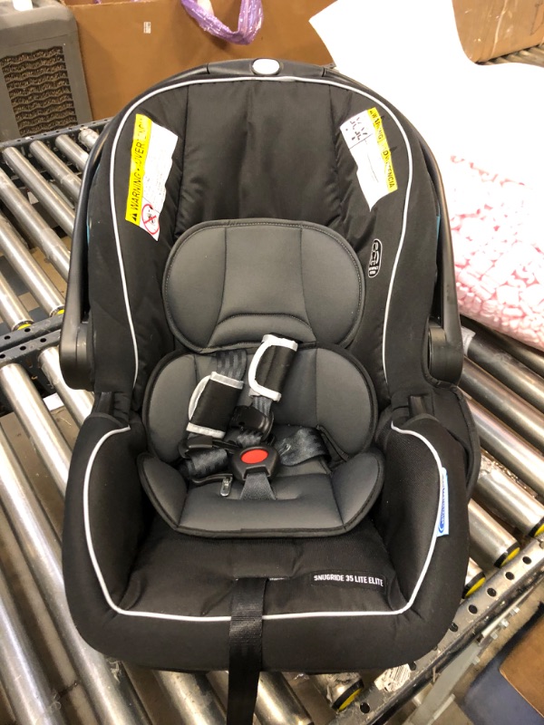 Photo 2 of Graco Modes Pramette Travel System, Includes Baby Stroller with True Pram Mode, Reversible Seat, One Hand Fold, Extra Storage, Child Tray and SnugRide 35 Infant Car Seat, Ellington  *** ITEM HAS LOOSE HARDWARE ***PHOTO IS FOR REFERENCE ONLY. ITEM IS A DIF