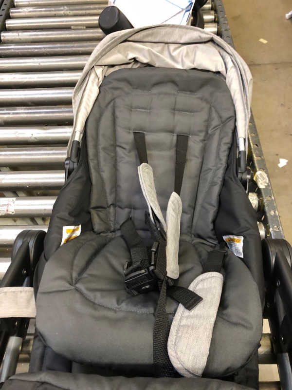 Photo 3 of Graco Ready2Grow LX 2.0 Double Stroller Features Bench Seat and Standing Platform Options, Clark "w/ Added Body Support Cushion" Clark