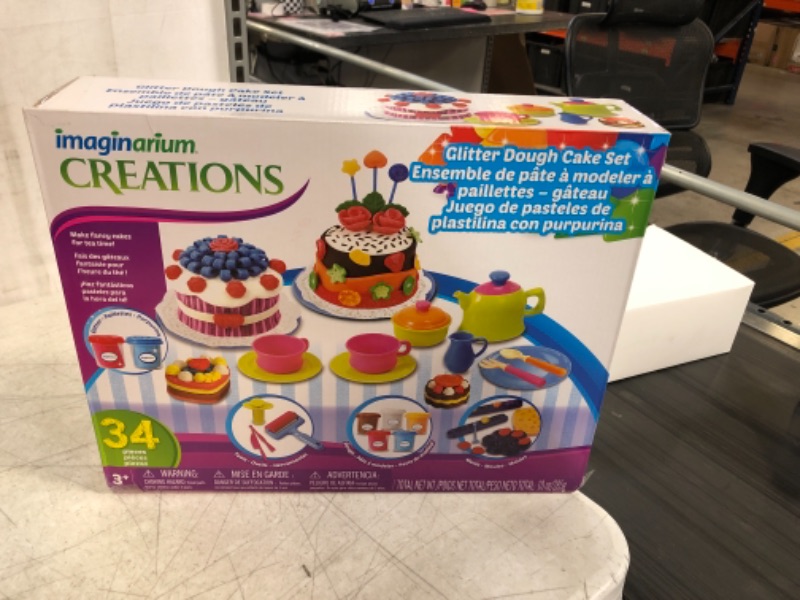 Photo 2 of Imaginarium Dough Glitter Cake Set, Multi (5F63EB7)