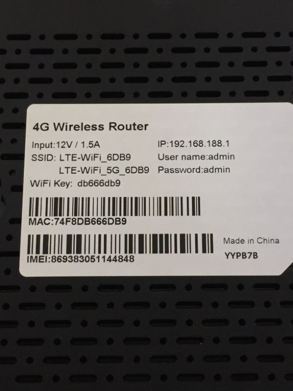 Photo 6 of 4G WIRELESS ROUTER