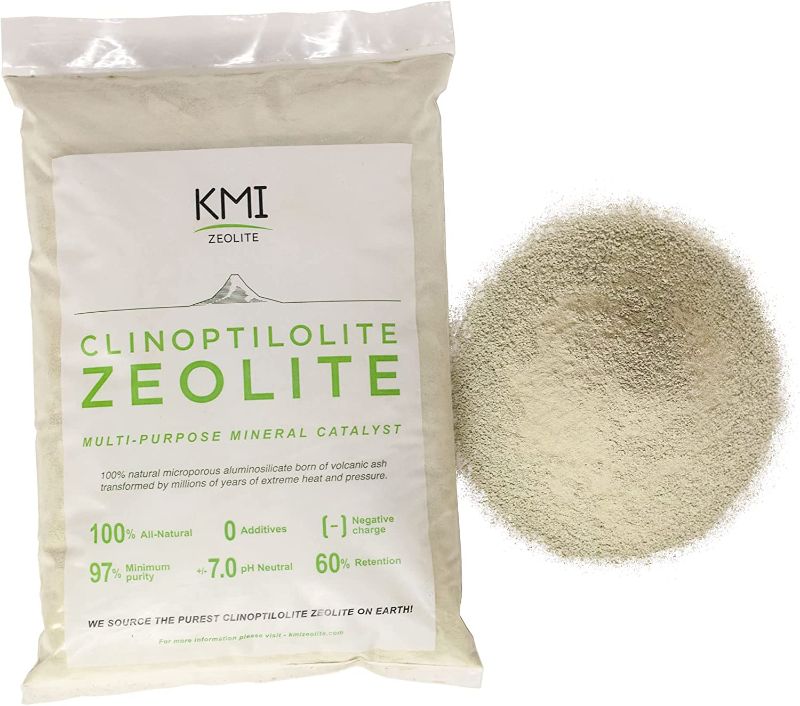 Photo 1 of  KMI Zeolite Clinoptilolite (30- coarse Powder, 20lb Bag)