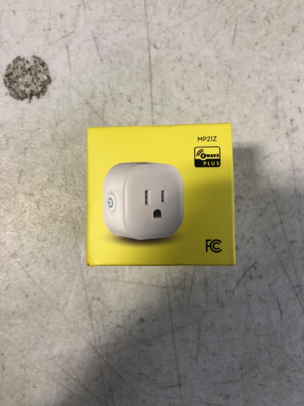 Photo 2 of Minoston Z-Wave Plus Outlet, Mini Plug in Socket, 15A, Z-Wave Hub Required, Built-in Repeater/Range Extender, Work with SmartThings, Wink, Alexa, Google Assistant, FCC & ETL Listed(MP21Z)
