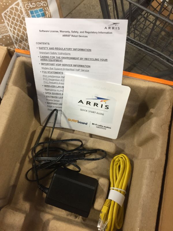 Photo 3 of ARRIS Surfboard SBG8300 Docsis 3.1 Gigabit Cable Modem & AC2350 Dual Band Wi-Fi